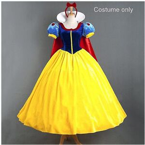 Unbranded (Adult Costume, L) Adult Cosplay Dress Snow White Girl Princess Dress Women Adul Unbranded (Adult Costume, L) Adult Cosplay Dress Snow White Girl Princess Dress Women Adul