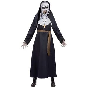 Smiffys 81011 Nun, Valek Costume, Unisex Adult, Black & White, L-UK Size 16-18 Smiffys 81011 Nun, Valek Costume, Unisex Adult, Black & White, L-UK Size 16-18