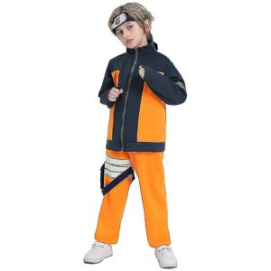 Unbranded (XXXL(150-160cm)) Kids Uzumaki Naruto Costumes Children Halloween Naruto Clothin Unbranded (XXXL(150-160cm)) Kids Uzumaki Naruto Costumes Children Halloween Naruto Clothin