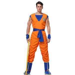 Unbranded (M) Dragon Ball Anime Goku Cosplay Costume For Men, Adult Goku Roleplay Hallowee Unbranded (M) Dragon Ball Anime Goku Cosplay Costume For Men, Adult Goku Roleplay Hallowee
