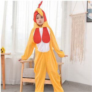 Unbranded (Cock, 100cm) Childrens Chicken Animal Roleplay Pajamas Onepiece Stage Performan Unbranded (Cock, 100cm) Childrens Chicken Animal Roleplay Pajamas Onepiece Stage Performan