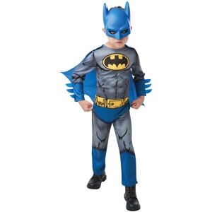 (5-6 Years, Blue/Grey) Batman Boys Core Costume (5-6 Years, Blue/Grey) Batman Boys Core Costume