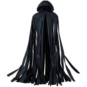 Unbranded Mistborn Cosplay Black Hooded Cloak Gothic Tassel Cape Robe Unbranded Mistborn Cosplay Black Hooded Cloak Gothic Tassel Cape Robe