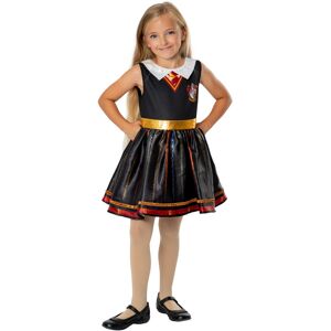 (11-12 Years, Black/Gold) Harry Potter Girls Costume Dress (11-12 Years, Black/Gold) Harry Potter Girls Costume Dress