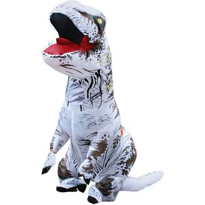 BGHONE (White Dinosaur, Fit Height 120-145cm) Adult Kids T-Rex Dinosaur Inflatable Cost BGHONE (White Dinosaur, Fit Height 120-145cm) Adult Kids T-Rex Dinosaur Inflatable Cost