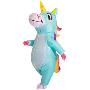BGHONE (Blue) Adult Inflatable Unicorn Costume Christmas Party Cosplay Blow up Fancy Dr BGHONE (Blue) Adult Inflatable Unicorn Costume Christmas Party Cosplay Blow up Fancy Dr