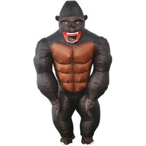 XYLFLY (black, 80-120 cm) Gorilla Inflatable Costume Cosplay Anime Suit Dress Adult Kid XYLFLY (black, 80-120 cm) Gorilla Inflatable Costume Cosplay Anime Suit Dress Adult Kid