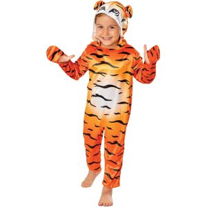 (5-6 Years, Orange/Black/White) Rubies Childrens/Kids Tiger Costume (5-6 Years, Orange/Black/White) Rubies Childrens/Kids Tiger Costume