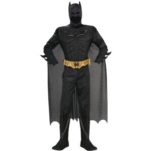 (M, Black) Batman Mens Deluxe Costume (M, Black) Batman Mens Deluxe Costume