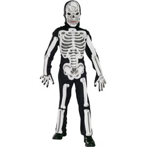 (M, Black/White) Rubies Childrens/Kids Skeleton EVA Costume (M, Black/White) Rubies Childrens/Kids Skeleton EVA Costume
