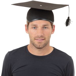 Bristol Novelty Unisex Mortar Board 2 Piece Felt Hat Bristol Novelty Unisex Mortar Board 2 Piece Felt Hat