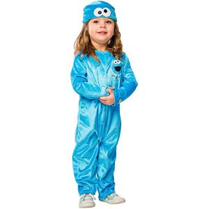 (3-6 Months, Blue) Sesame Street Childrens/Kids Cookie Monster Costume (3-6 Months, Blue) Sesame Street Childrens/Kids Cookie Monster Costume