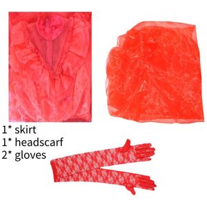 Unbranded (XXXL) Lydia Beetlejuice 2 Cosplay Costume Red Wedding Dress Halloween Outfit Ro Unbranded (XXXL) Lydia Beetlejuice 2 Cosplay Costume Red Wedding Dress Halloween Outfit Ro