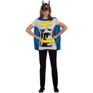 (L, White/Blue) DC Comics Womens/Ladies Batgirl Costume Top (L, White/Blue) DC Comics Womens/Ladies Batgirl Costume Top