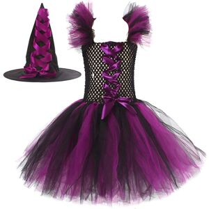 Gogerstar (XL, Purple) Girls Halloween Witch Costume Magic Witch Fancy Dress Party Witch P Gogerstar (XL, Purple) Girls Halloween Witch Costume Magic Witch Fancy Dress Party Witch P