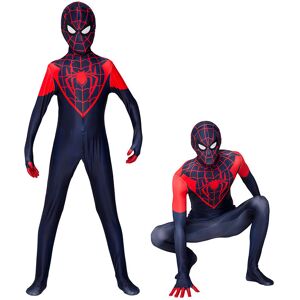 (Unbranded) (Miles Spider-Man, Adult:180-190cm) Spiderman Halloween Cosplay Costume Party Co (Unbranded) (Miles Spider-Man, Adult:180-190cm) Spiderman Halloween Cosplay Costume Party Co