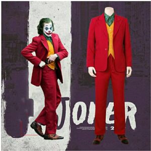 Aizmu (Costume without Wig, M) Cosplay Movie Joker Costume For Men/Kids Full Set Hallo Aizmu (Costume without Wig, M) Cosplay Movie Joker Costume For Men/Kids Full Set Hallo