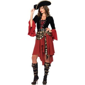 Unbranded (M) Adult Caribbean Unique Pirate Costume With Skirt Hat And Belt Perfect For Ha Unbranded (M) Adult Caribbean Unique Pirate Costume With Skirt Hat And Belt Perfect For Ha
