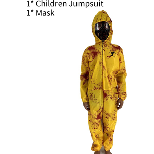 Unbranded (Style A, M?For Children?) Resident Halloween Evil Cosplay Protection Suit Headg Unbranded (Style A, M?For Children?) Resident Halloween Evil Cosplay Protection Suit Headg