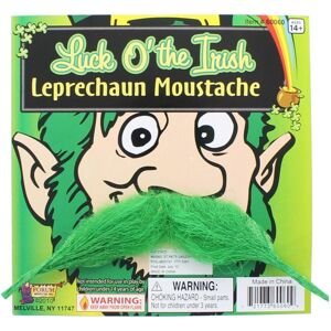 Hello Kitty St. Patrick's Green Costume Leprechaun Moustache One Size Hello Kitty St. Patrick's Green Costume Leprechaun Moustache One Size