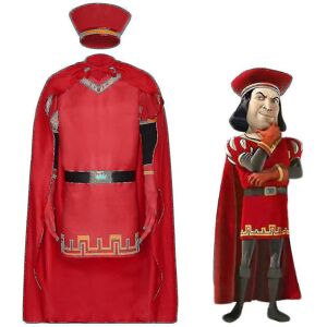 Unbranded (M) Lord Farquaad Cosplay Costume For Adults Kids Halloween Carnival Costume Set Unbranded (M) Lord Farquaad Cosplay Costume For Adults Kids Halloween Carnival Costume Set