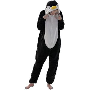 Unbranded (Penguin, 3-4t) Snug Fit Unisex Adult Onesie Pajamas Animal One Piece Halloween Unbranded (Penguin, 3-4t) Snug Fit Unisex Adult Onesie Pajamas Animal One Piece Halloween