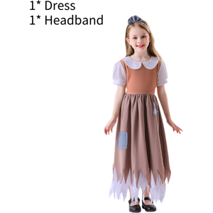 Unbranded (120?For Children?) Princess Cinderella Cosplay Dress Party Halloween Stage Perf Unbranded (120?For Children?) Princess Cinderella Cosplay Dress Party Halloween Stage Perf