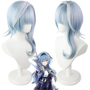 Unbranded (only Wig, M) Eula Lawrence Cosplay Genshin Impact Costume Wig Uniform Wave Flow Unbranded (only Wig, M) Eula Lawrence Cosplay Genshin Impact Costume Wig Uniform Wave Flow