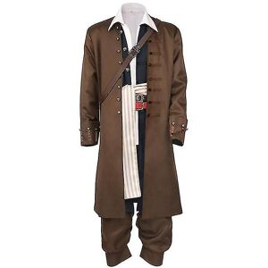 Unbranded (M, T2) Cosdaddy Captain Jack Sparrow Cosplay Costume Coat Jacket Adult Hat Wig Unbranded (M, T2) Cosdaddy Captain Jack Sparrow Cosplay Costume Coat Jacket Adult Hat Wig