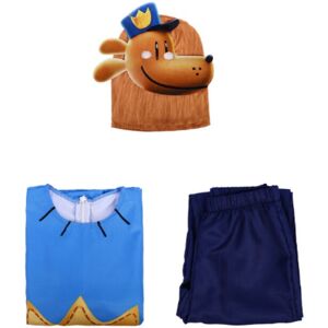 Unbranded (150 Child) Dog Man Halloween Cosplay Decor Costume Set Role Play Stage Performa Unbranded (150 Child) Dog Man Halloween Cosplay Decor Costume Set Role Play Stage Performa