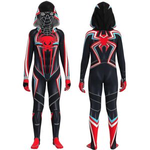 Unbranded (120) Miles Morales 2099 Suit Party Jumpsuit Fitted Bodysuit For Kids Adult Clo Unbranded (120) Miles Morales 2099 Suit Party Jumpsuit Fitted Bodysuit For Kids Adult Clo