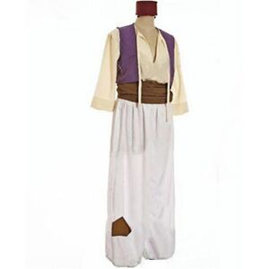 Unbranded (L) Men Arabian Prince Aladdin Genie Fancy Dress Party Costume Xmas Gift R Unbranded (L) Men Arabian Prince Aladdin Genie Fancy Dress Party Costume Xmas Gift R