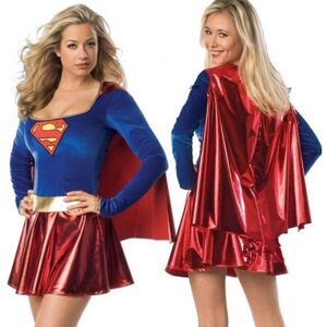 Unbranded (S) Women's Supergirl Tv Show Costume Dress Cosplay Party Fancy Dress Up Outfit Unbranded (S) Women's Supergirl Tv Show Costume Dress Cosplay Party Fancy Dress Up Outfit