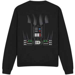 (L, Black) Star Wars Unisex Adult Darth Vader Costume Sweatshirt (L, Black) Star Wars Unisex Adult Darth Vader Costume Sweatshirt