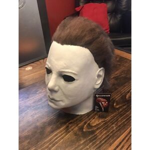 FLEMYE Michael Myers Deluxe Latex Halloween Mask for Adults - Scary Killer Horror Fancy FLEMYE Michael Myers Deluxe Latex Halloween Mask for Adults - Scary Killer Horror Fancy