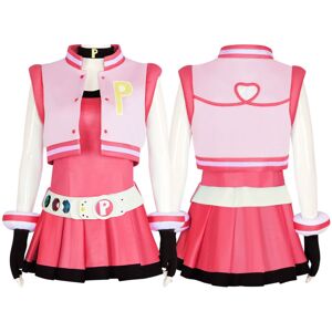 Unbranded (red, M) Superpower Hana Hana Cosplay Costume Halloween & Stage Performance Outf Unbranded (red, M) Superpower Hana Hana Cosplay Costume Halloween & Stage Performance Outf