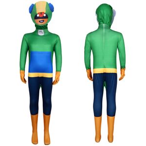 Unbranded (Leon, 150CM) Cosplay Brawl Stars Game Character Roleplaying Jumpsuit Halloween Unbranded (Leon, 150CM) Cosplay Brawl Stars Game Character Roleplaying Jumpsuit Halloween