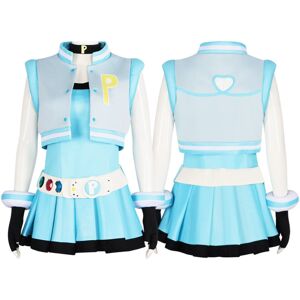 Unbranded (blue, XXXL) Superpower Hana Hana Cosplay Costume Halloween & Stage Performance Unbranded (blue, XXXL) Superpower Hana Hana Cosplay Costume Halloween & Stage Performance