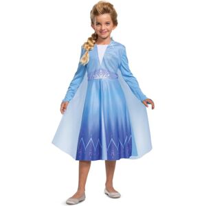 Disney (7-8 Years, Blue/Purple/White) Frozen Girls Basic plus Elsa Costume Disney (7-8 Years, Blue/Purple/White) Frozen Girls Basic plus Elsa Costume