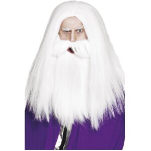 Smiffys Magician Beard & Wig Set Smiffys Magician Beard & Wig Set