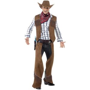Smiffys Unisex Adult Cowboy Fringe Costume Smiffys Unisex Adult Cowboy Fringe Costume