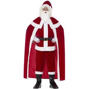 (L, Red) Smiffys Mens Deluxe Santa Claus Costume Set (L, Red) Smiffys Mens Deluxe Santa Claus Costume Set