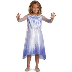 Disney (7-8 Years, Blue/Purple/White) Frozen Girls Snow queen Elsa Costume Disney (7-8 Years, Blue/Purple/White) Frozen Girls Snow queen Elsa Costume
