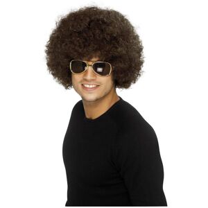 (One Size, Brown) Smiffys Unisex Adult 70s Funky Afro Wig (One Size, Brown) Smiffys Unisex Adult 70s Funky Afro Wig