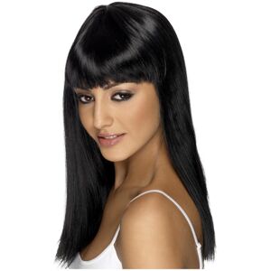 (One Size, Black) Smiffys Womens/Ladies Glamourama Wig (One Size, Black) Smiffys Womens/Ladies Glamourama Wig