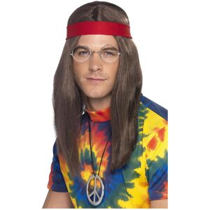 Smiffys Mens Hippie Costume Prop Set Smiffys Mens Hippie Costume Prop Set