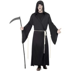 (L, Black) Smiffys Unisex Adult Grim Reaper Costume Set (L, Black) Smiffys Unisex Adult Grim Reaper Costume Set