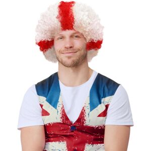 Smiffy's Smiffys Unisex Adult St George Cross Wig Smiffy's Smiffys Unisex Adult St George Cross Wig