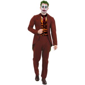 (M R, Red) Smiffys Mens Modern Trickster Costume Set (M R, Red) Smiffys Mens Modern Trickster Costume Set