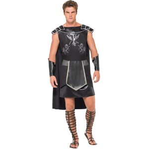(M, Black) Smiffys Mens Gladiator Costume Set (M, Black) Smiffys Mens Gladiator Costume Set